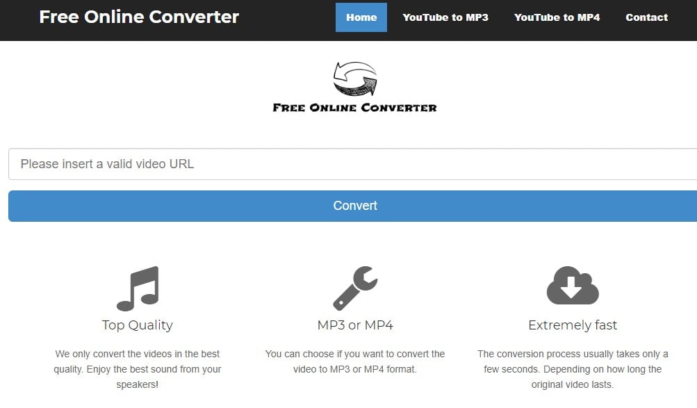 Freeonlineconverter competitor - ytmp3 