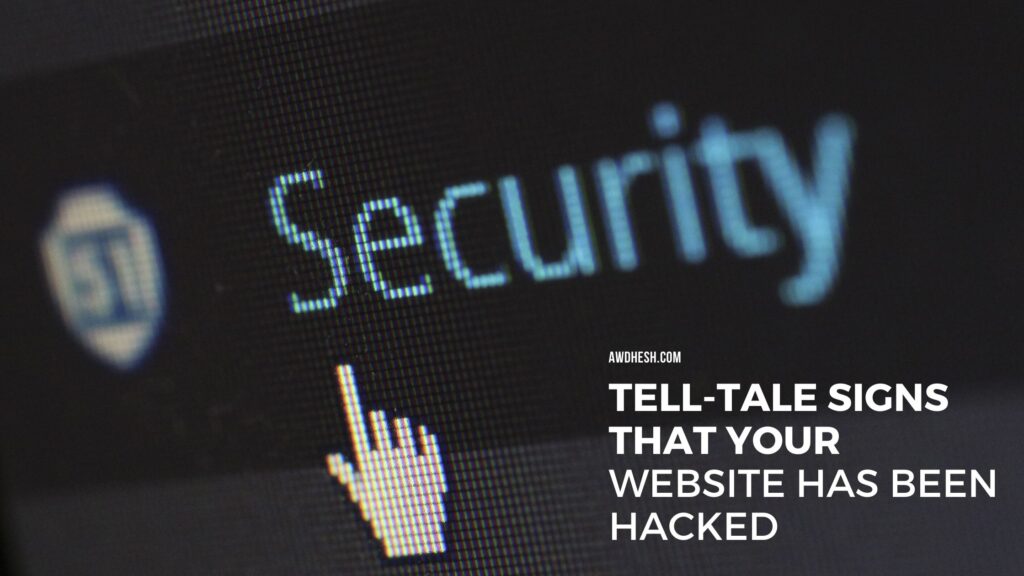 signs that your website has been hacked