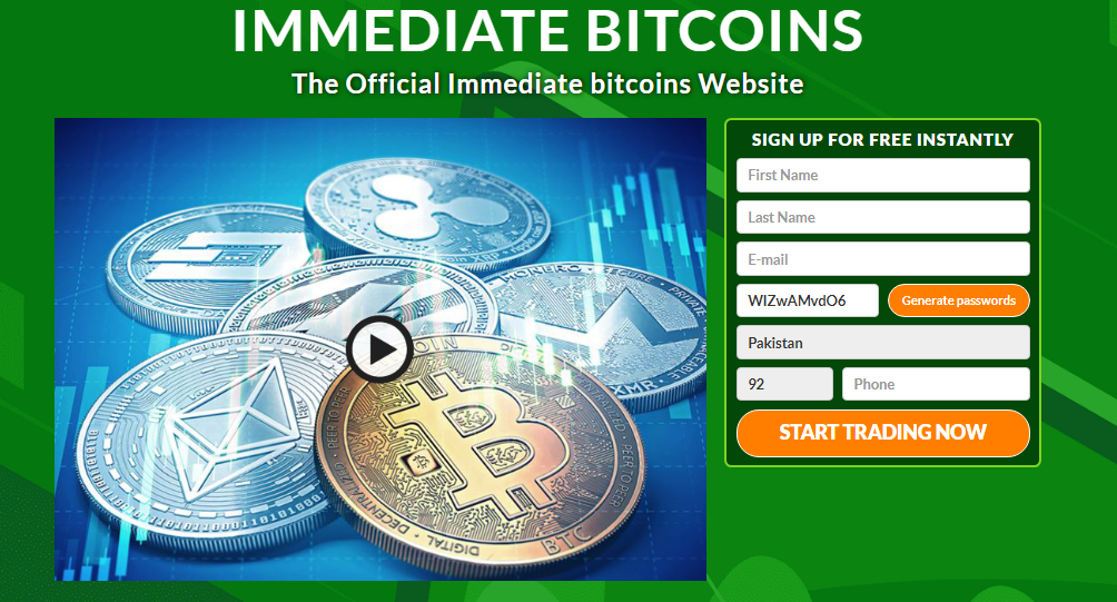 immediate bitcoins