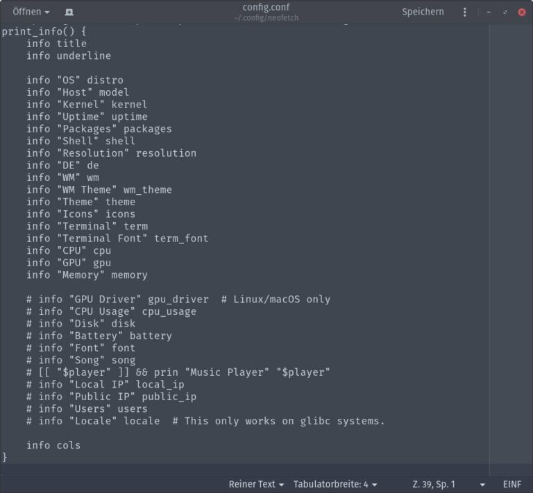Terminal: Install Neofetch and display system information