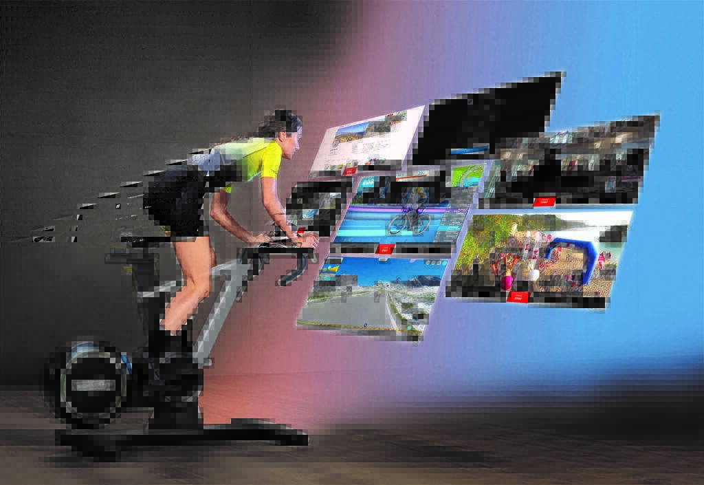 Technogym Ride, the first indoor bike connected to cycling apps