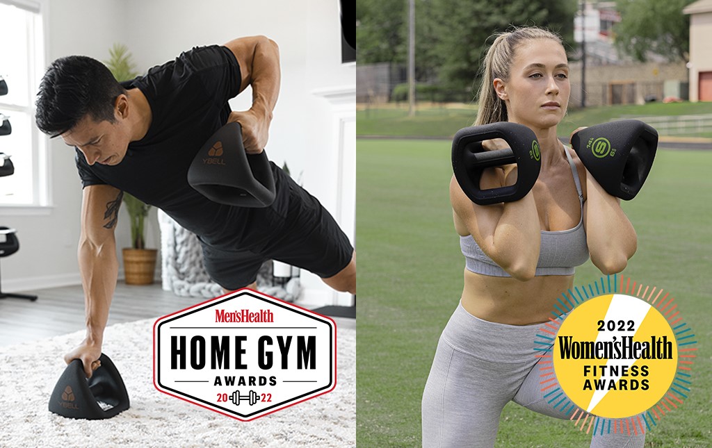YBell Fitness wins two awards from Men's Health and Women's Health