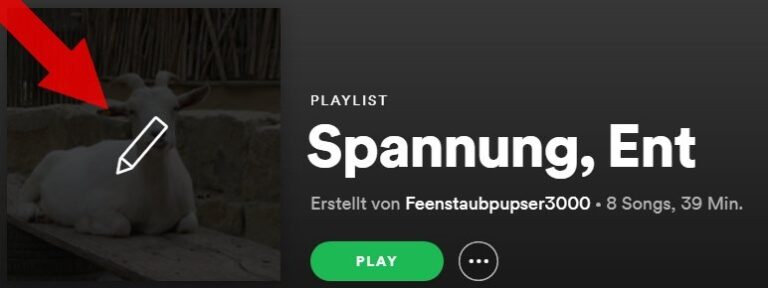 How to change Spotify playlist picture