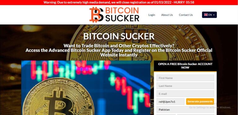 Bitcoin Sucker Review 2022: Is It A Trading Swindle?