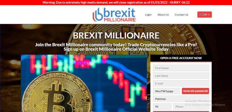Brexit Millionaire Review 2022: Is It Worth A Try?