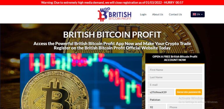British Bitcoin Profit Review 2022: Is It A Trading Swindle?