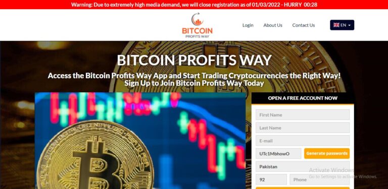 Bitcoin Profits Way Review: The Reality Behind All Its Quixotic Claims