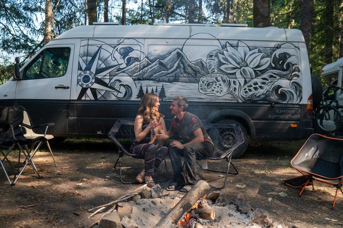 Life in the van: This is how much money these three couples spend each month