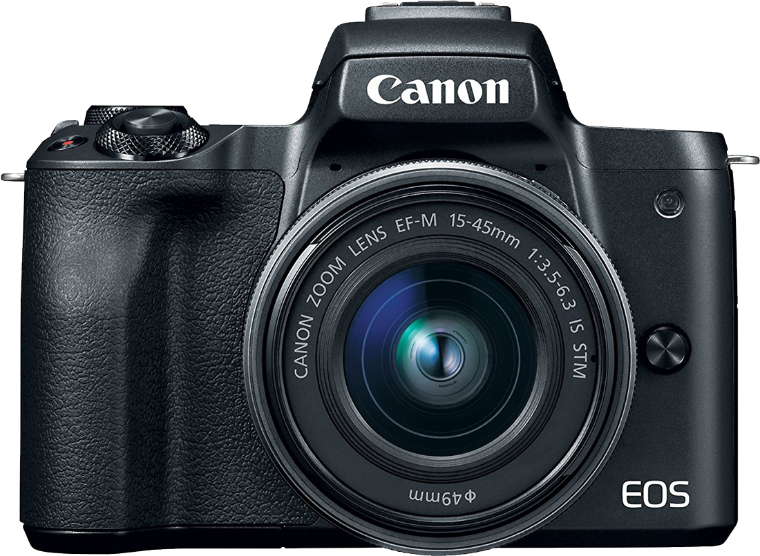 Canon EOS M50 front view