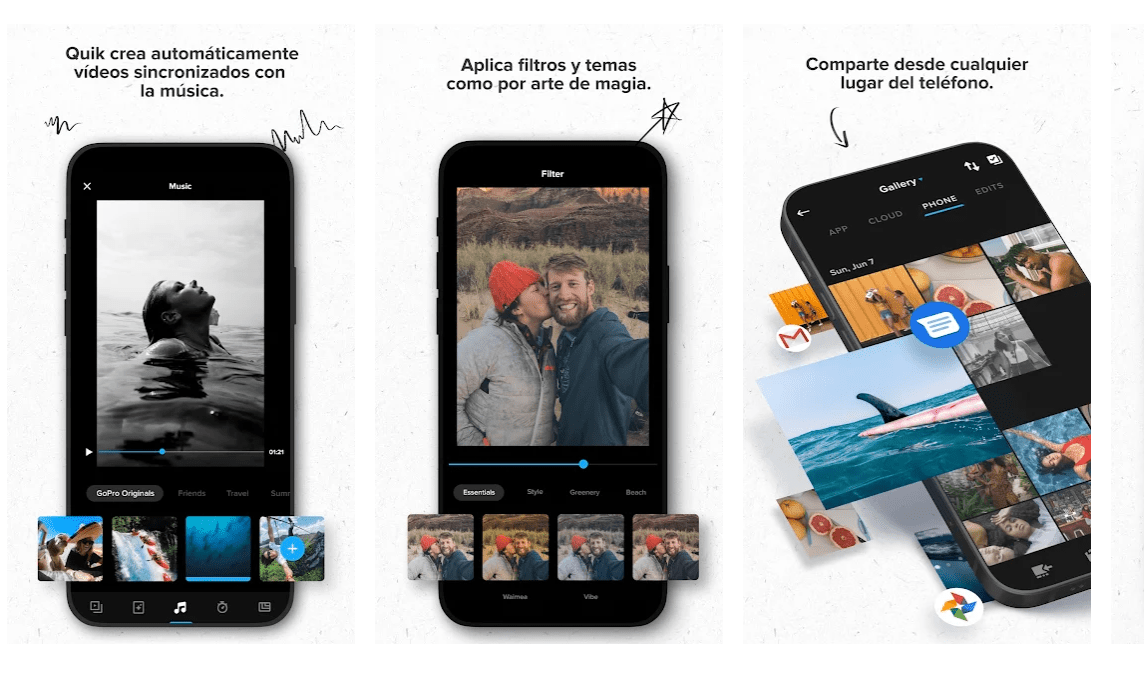 gopro quik app to make videos with photos