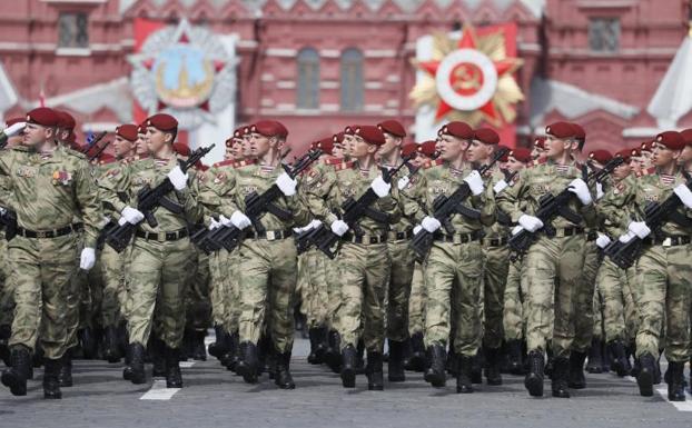 Dress rehearsal for the Victory Day parade in Moscow./EFE