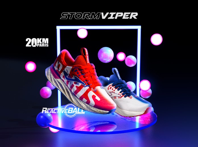 Joma presents the official shoe of the 20 km of Paris 2022