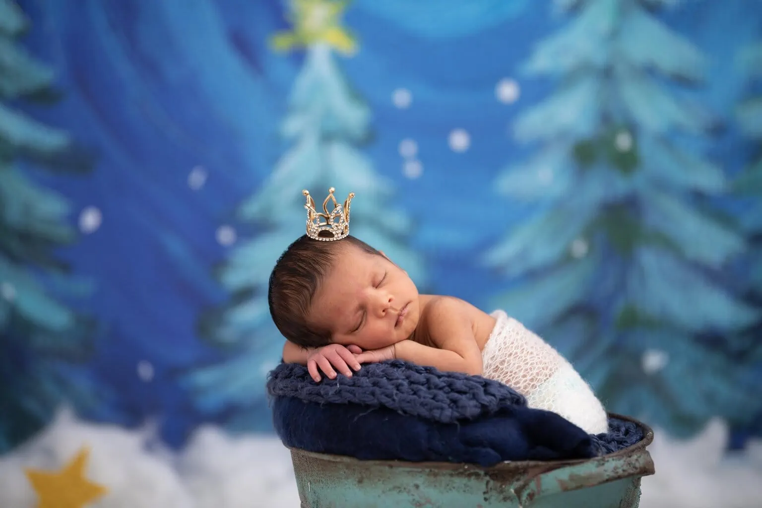 original baby photos crown
