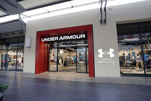 Under Armor opens its first own store in Spain