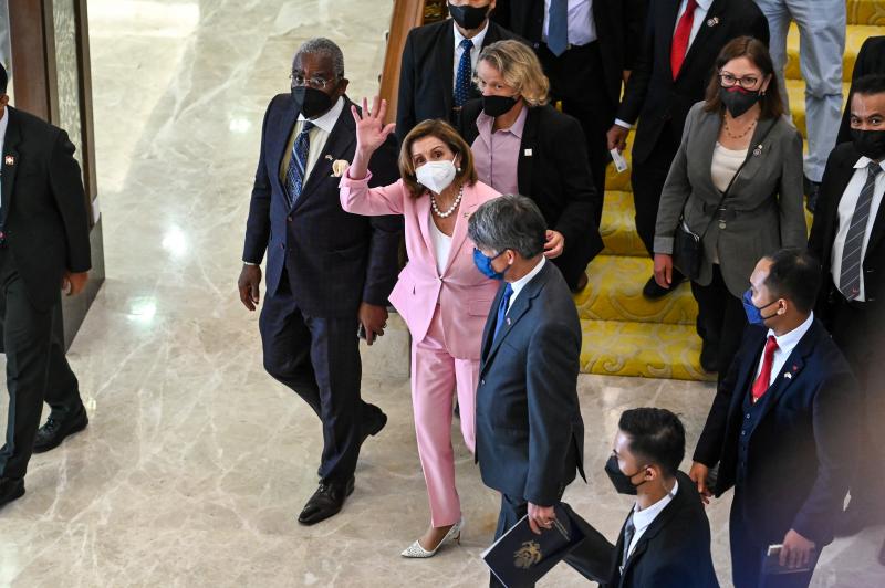 Nancy Pelosi has visited the Malaysian Parliament at the beginning of her Asian tour/reuters