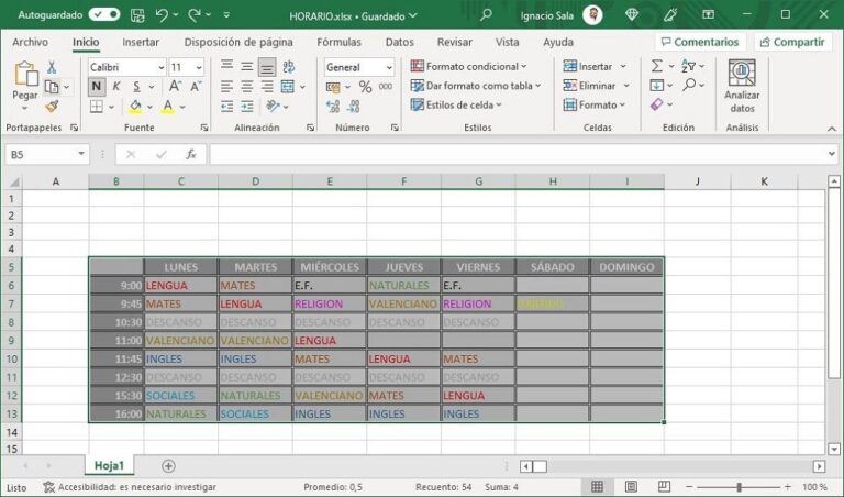 This is how Excel helps you to create automatic texts in Word