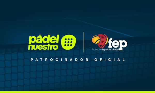 Padel Nuestro will sponsor the Spanish padel teams