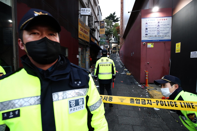 Halloween.  What happened in Seoul and why 153 people died