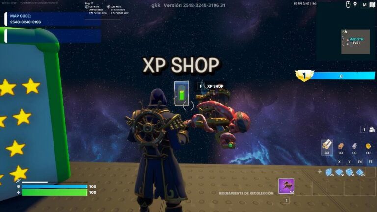 infinite XP maps to level up