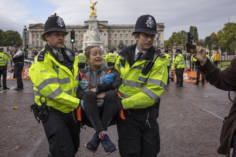 The UK wants to empower the police against climate activists